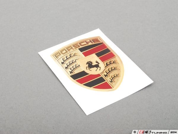 Genuine Porsche Bonnet Crest Sticker Badge 911