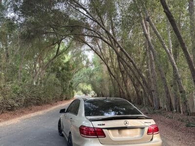 Unique Mercedes E63 with sport body kit