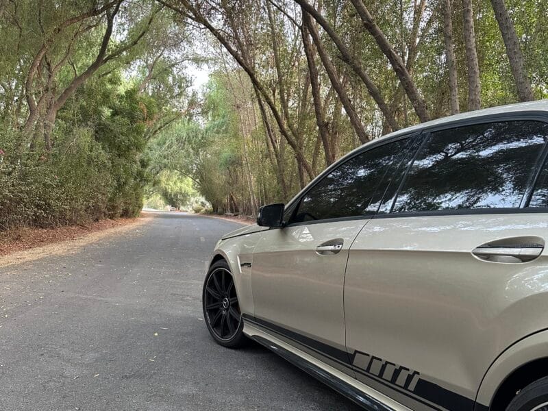 Unique Mercedes E63 with sport body kit