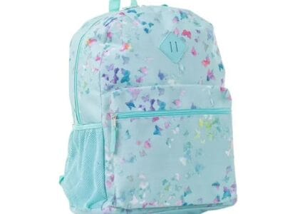 Jetstream 4pcs Full School Day Backpack set Watercolour Butterflies