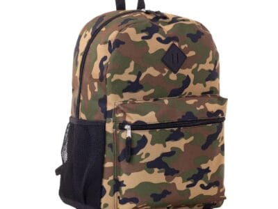 Jetstream 4pcs Full School Day Backpack set Brown Camo