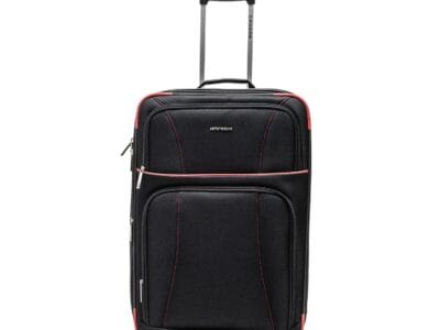 JetStream Luggage 24″ Upright Suitcase