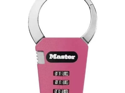 Master Lock 1550DAST Set Your Own Lock Backpack Combination Mochila Lock – Pink