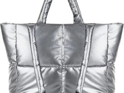 No Boundaries Puffy Tote Handbag Padded