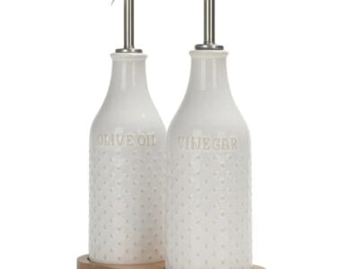 Mainstays Dot Series Oil & Vinegar Set