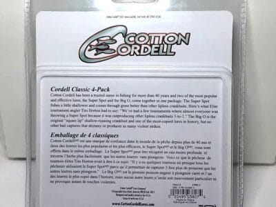 Cotton Cordell Big O Super Spot Classic 4 Pack Lipless Crankbaits