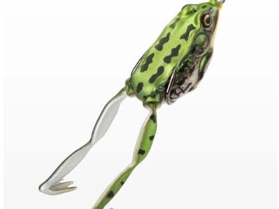 LUNKERHUNT Frog Lure for Bass Fishing | Pocket Frog Lure 1.75 Inch | Topwater Fishing Lures with Weedless Hooks for Trout, Pike in Saltwater and Fresh water