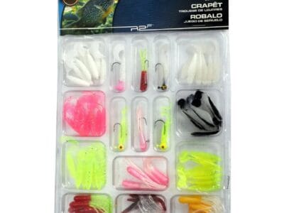 Pan Fishing Lure Soft Bait Jig Kit Set