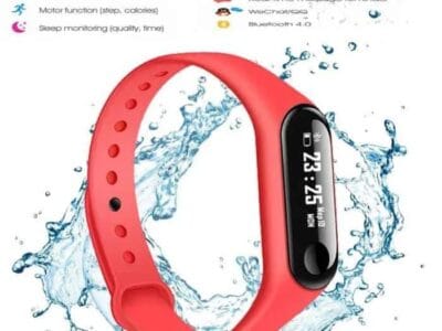 M3 0.96 inches TFT Color Screen Smart Bracelet IP67 Waterproof, Support Call Reminder-Heart Rate Monitoring-Blood Pressure Monitoring-Sleep Monitoring & Weather Forecast