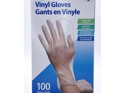 Disposable Powder-Free Clear Vinyl Gloves