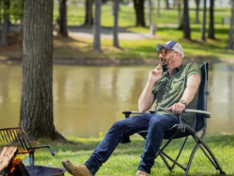 Ozark Trail DELUXE HIGH-BACK CHAIR