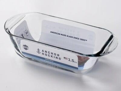 Anchor Hocking Glass Loaf Pan, 1.5 Quart
