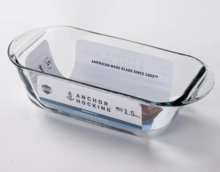 Anchor Hocking Glass Loaf Pan, 1.5 Quart