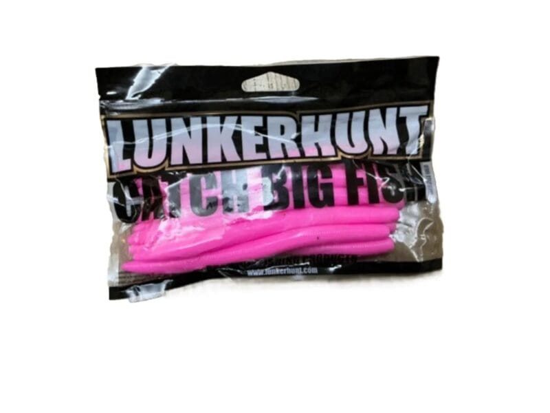 Lunkerhunt Trout Worms , Pink