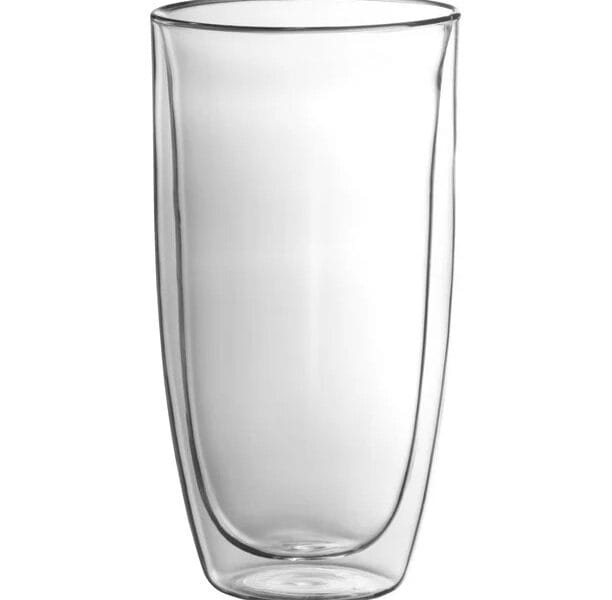 SET OF 2 DUETTO DOUBLE WALL HIGH BALL GLASSES TRUDEAU – 17 OZ