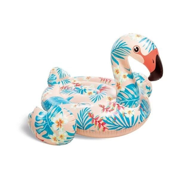 Intex Tropical Flamingo Ride-on Pool Float Multicolor Ages 3+