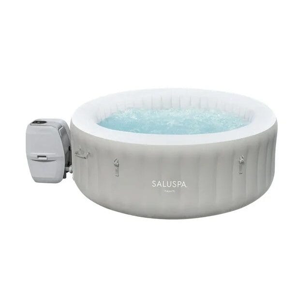 SaluSpa Tahiti AirJet Inflatable Hot Tub Spa with LED Lights 2-4 person