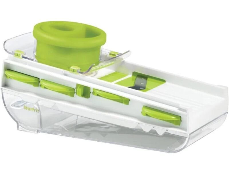 Starfrit 092944-002-AMAZ Easy Mandoline with 5 Blades