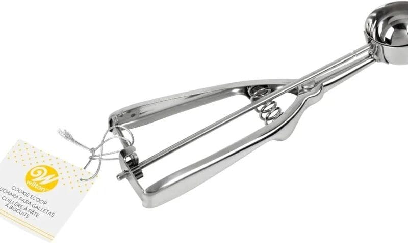 Wilton 417-1112 Stainless Steel Cookie Scoop, Silver