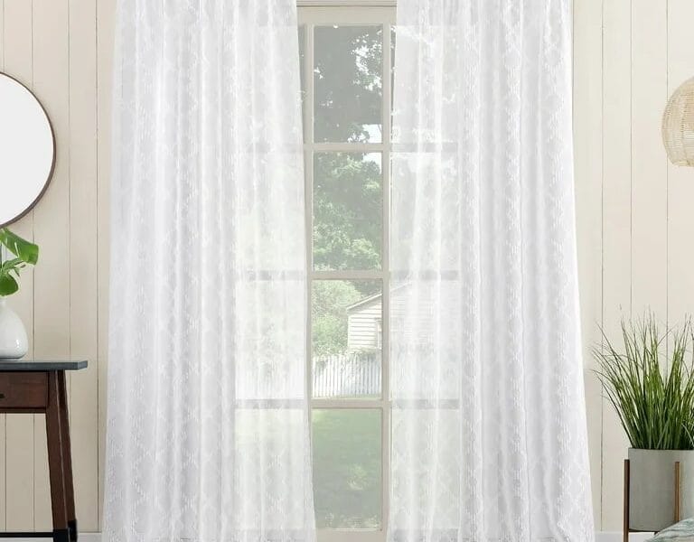 HOMETRENDS ROD POCKET PANEL