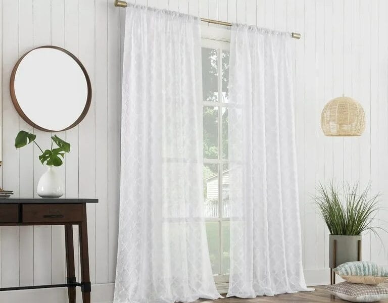 HOMETRENDS ROD POCKET PANEL