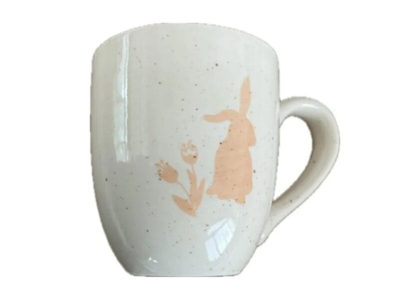 Cute Bunny Mug, Ceramic Rabbit Tea Cup, Cute Bunny gift, Bunny Coffee Cup