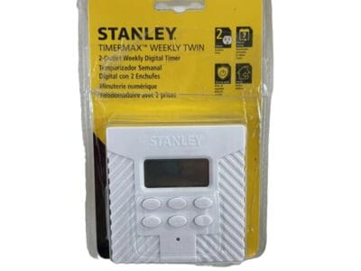 Stanley Timermax Programable Digital Indoor Weekly Timer