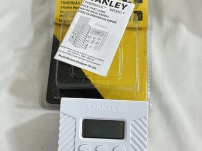 Stanley Timermax Programable Digital Indoor Weekly Timer