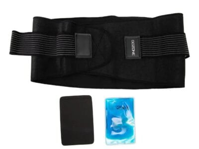GoZone Hot/Cold Dual Back Support – Black