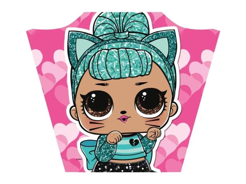 X Kites SuperSled LOL Surprise! Ripstop Nylon Frameless Parafoil Kite, 32 Inches Wide