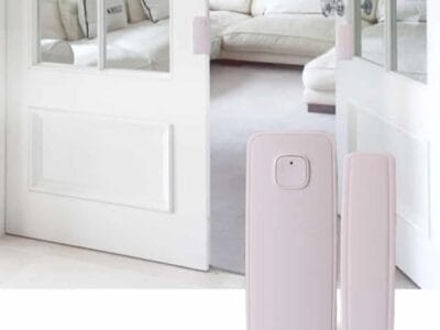 Home Door/Window Detector WiFi App Notification Alerts Battery Operated Home Security Sensor Work with Alexa Echo Google Home