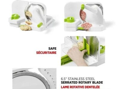 Starfrit Deli Slicer, Adjustable thickness settings