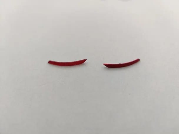 Porsche 911 GT2RS Rear Bumper Reflector