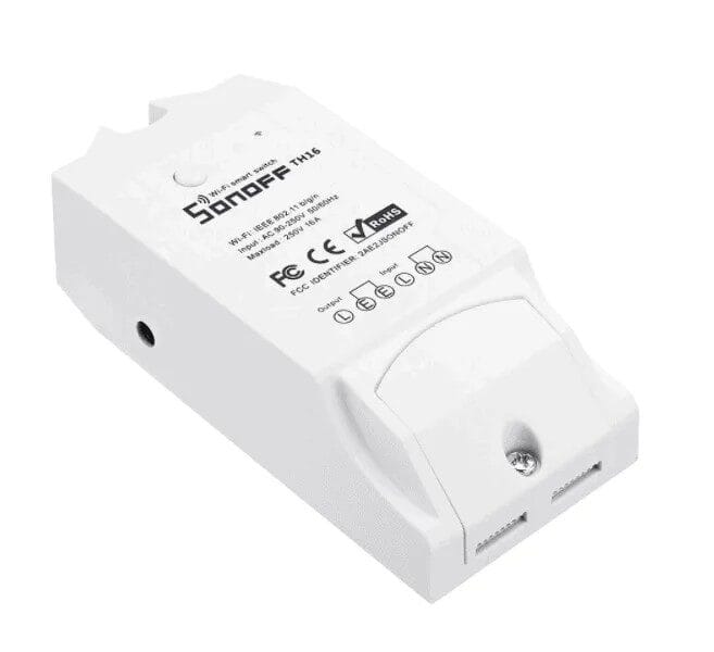 SONOFF TH16 DIY 16A Smart Home WIFI Temperature Humidity Thermostat APP Remote Control Switch