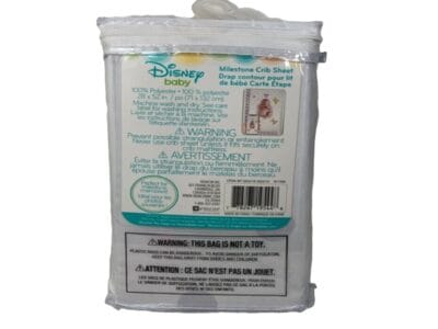 Disney Baby Milestone Crib Sheet – Winnie the Pooh NIP