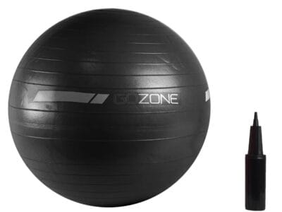 GoZone 75cm Stability Ball – Black/White
