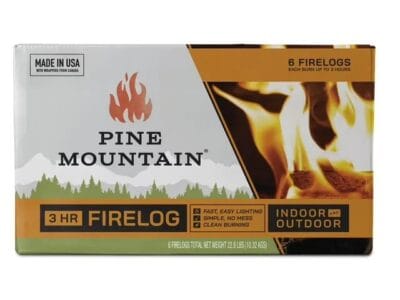 Pine Mountain Traditional 3-Hour Firelogs, 6 pack