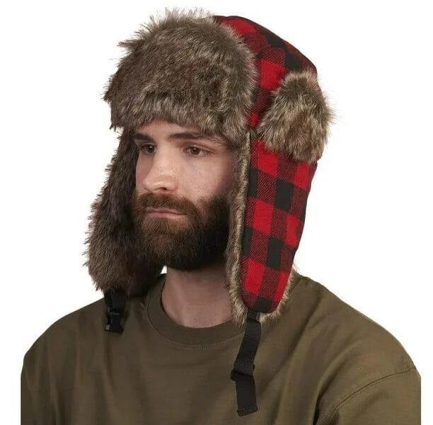 Realtree Plaid Men’s Trapper Hat