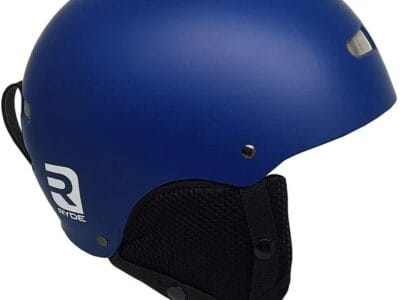 Ryde Snow Helmet Boys 8+ Blue by Stoneridge Cycle