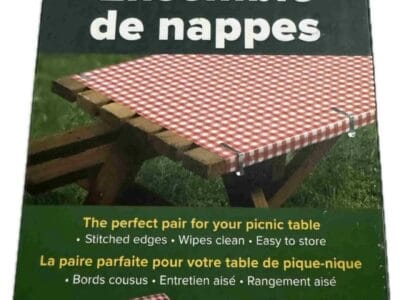 Picnic Combo Pack Tablecloth & Clamps