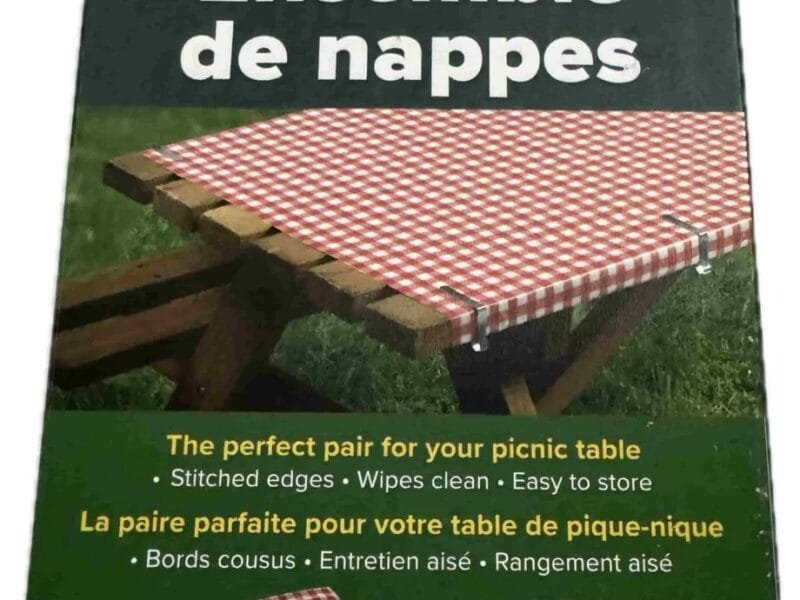 Picnic Combo Pack Tablecloth & Clamps