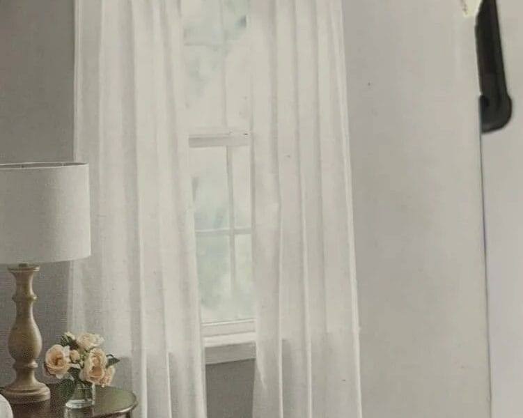 MAINSTAYS 2 Panels 84-Inch Tab Top