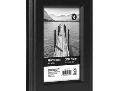 Swift Black Picture Frame 4″ x 6″