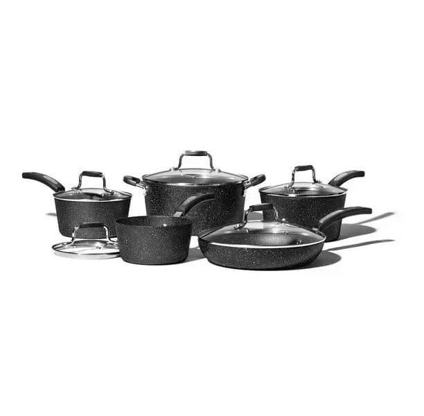 Starfrit TheRock Classic10pc Set Non-stick Rock.Tec
