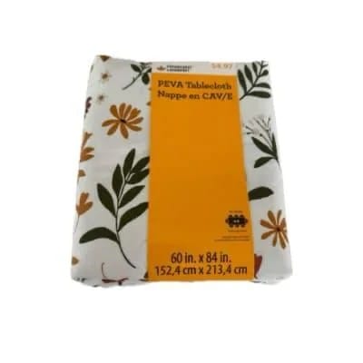 Harvest Peva Tablecloth Fall Thanksgiving Autumn Round Rectangle Way 2 Celebrate