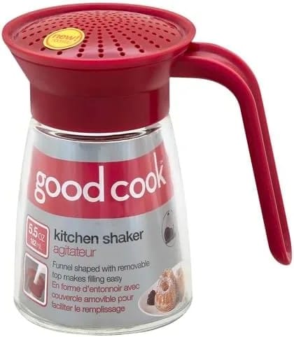Good Cook Glass Shaker 5.5 oz, Clear