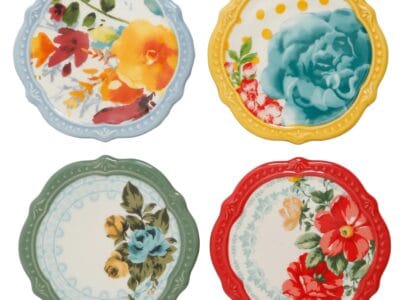 The Pioneer Woman Flea Market 4-Piece Stoneware Coasters