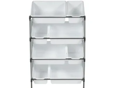Mainstays Kids 8 Bin Toy Organizer