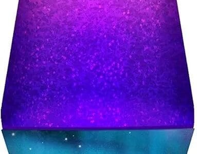 Lamp 2160 LVA2160 Colormax Northern Lights, 14.5-inches, Glitter with Clear Liquid and Decal Base