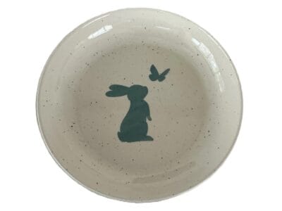 Bunny Ceramic Salad Plate